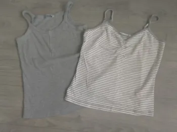 Lot de 2 débardeurs