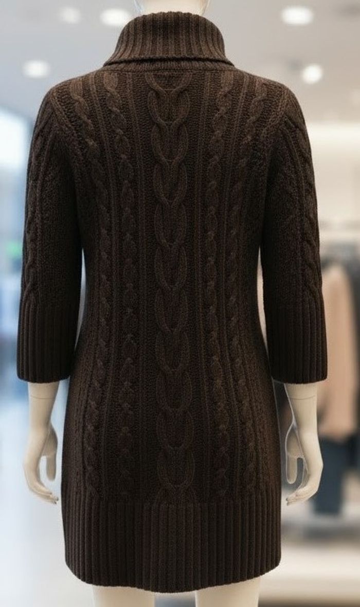 Robe-Pull Jennyfer Torsades & Col Roulé - photo numéro 2
