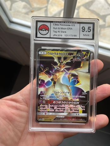 Pokémon carte gradée Ultra Necrozma GX Akatsu 9.5