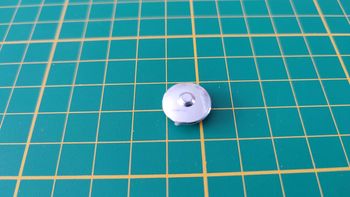 Enjoliveur jante pièce détachée miniature Porsche 356 B 1961 Burago BBurago 1/18 1/18e 1/18ème #B42