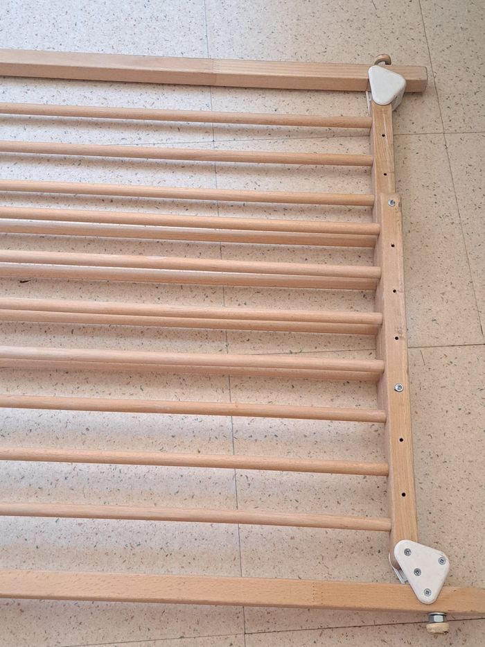 Barrière Sécurité Extensible en bois - photo numéro 3