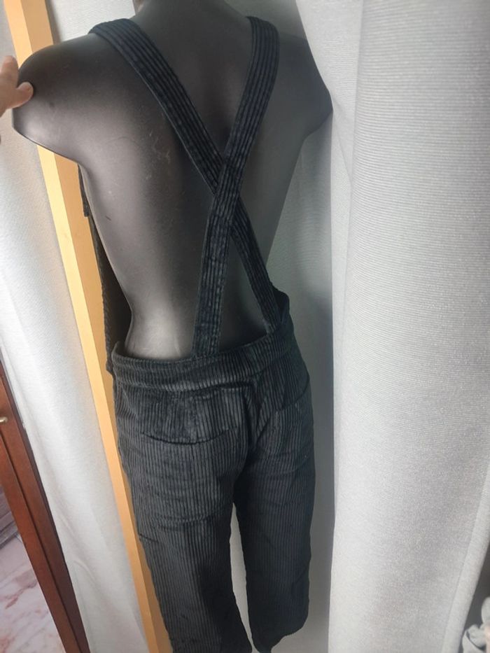Songe Lab salopette en velour noir T.36/38 - photo numéro 11
