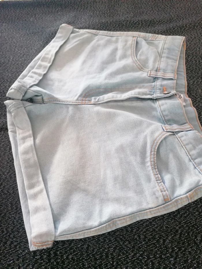 Short en jean fille gemo taille 12ans #12ans_krocaro - photo numéro 4