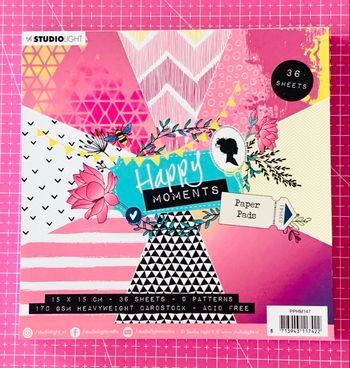 Bloc 36 feuilles Studio Light Happy Moments