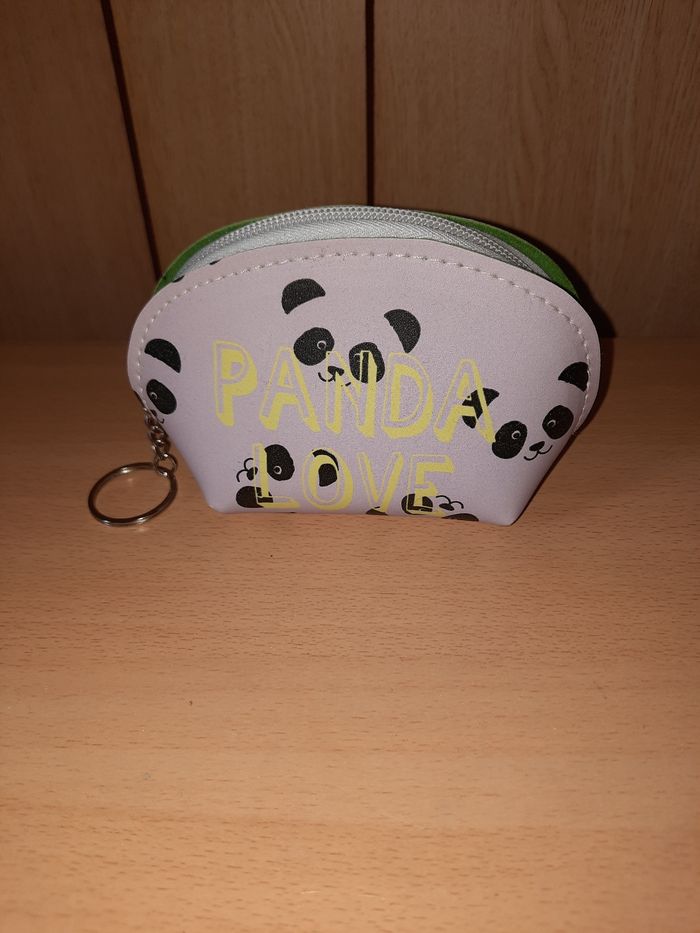 Porte-monnaie panda love