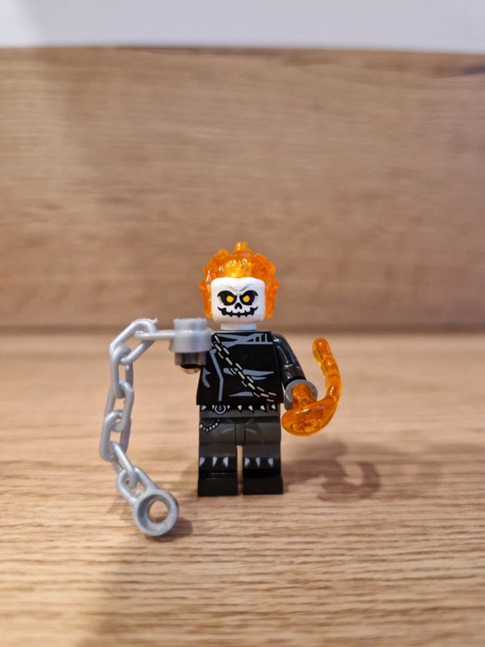 Figurine type lego Ghost Rider Marvel