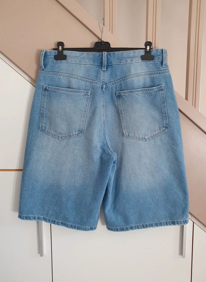 Short en jean baggy Bershka T. L - photo numéro 6