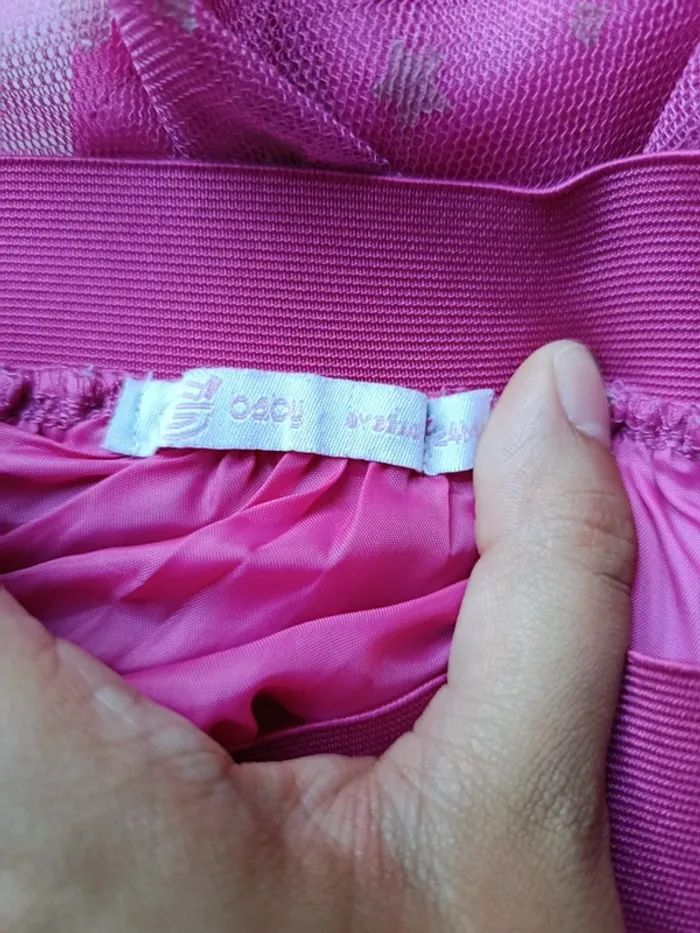 Jupe volant rose Taille 24 mois Gémo - photo numéro 3