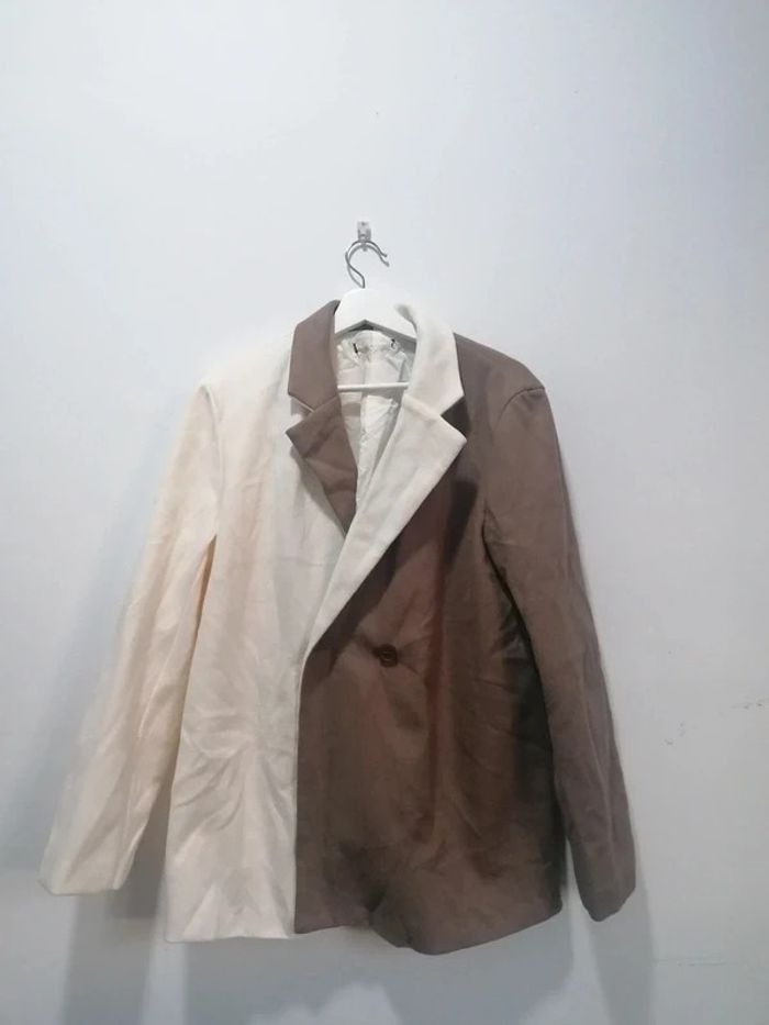 Abrigo mujer L dos colores