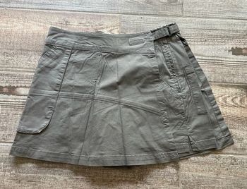 Jupe short kaki Décathlon