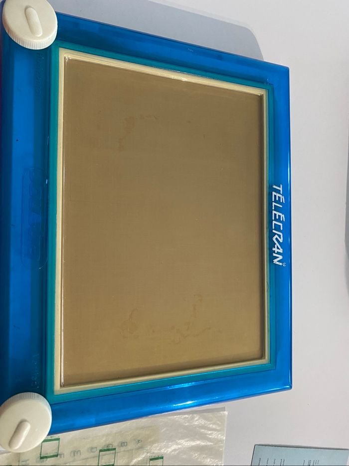 Telecran Bleu jeu vintage - photo numéro 5