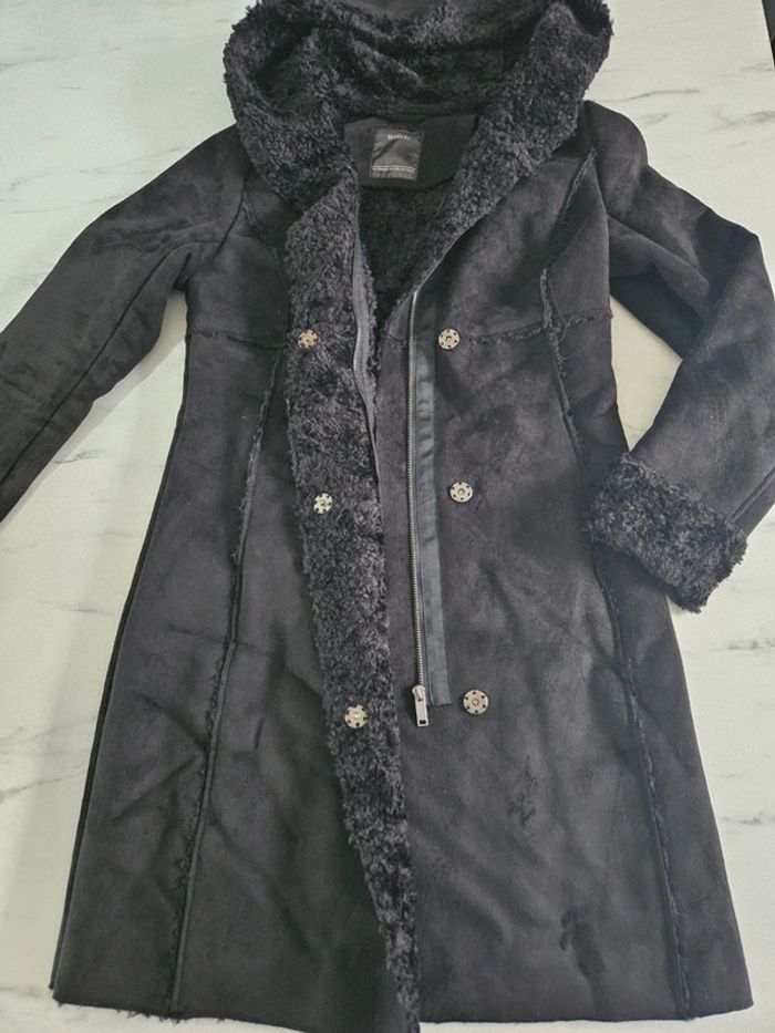 Yessica Manteau chaud noir taille S - photo numéro 2