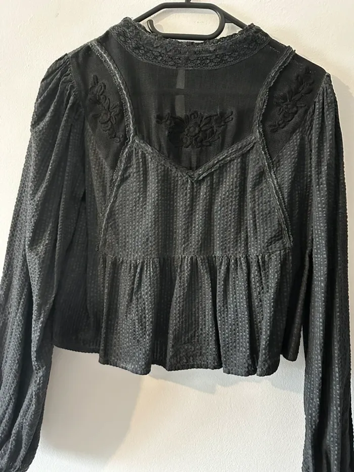 Blouse dentelle