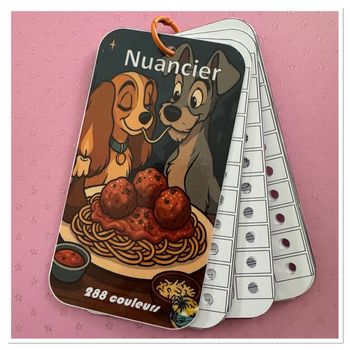 Nuancier guangna - tooli art - languo - grasp en 288 couleurs ou tout autres marques