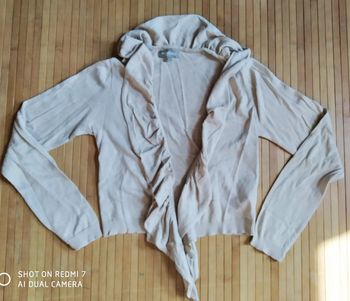 In extenso gilet beige taille S