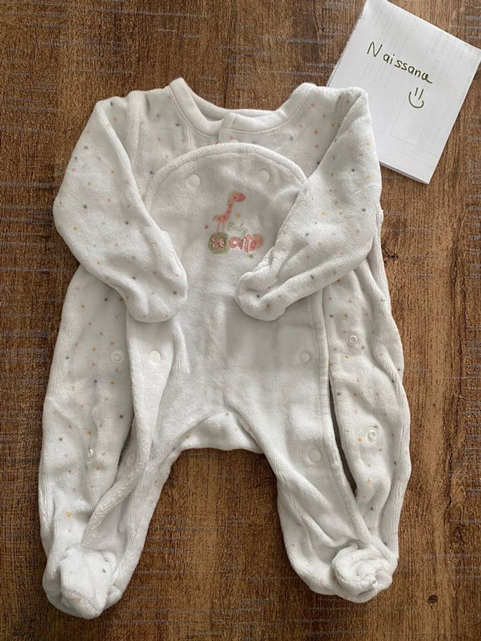 Pyjama en velours Taille naissance Orchestra