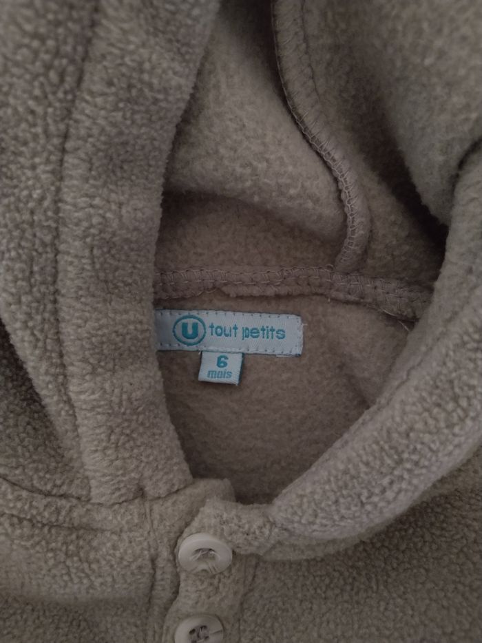 Sweat garçon U tout petits 6 mois - photo numéro 6