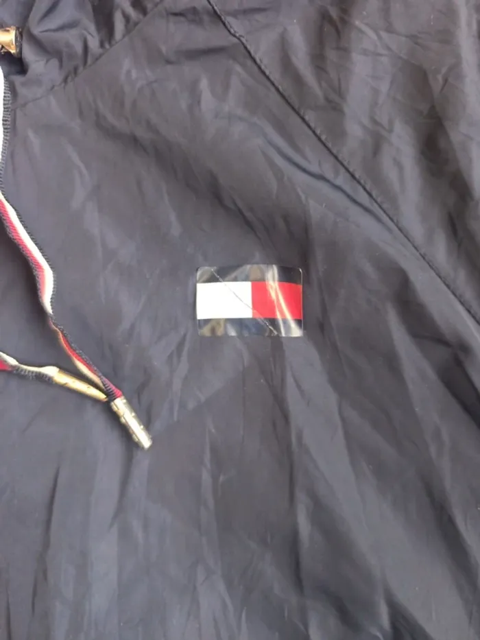Veste coupe vent tommy Hilfiger bleu Taille XL - photo numéro 4