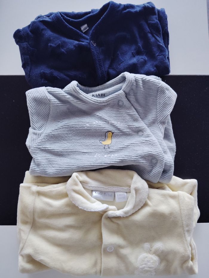 Lot 3 pyjamas bébé garçon