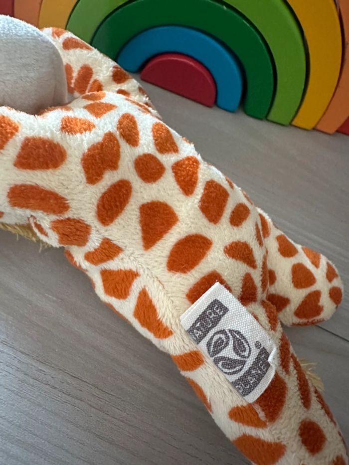 Peluche girafe nature planète - photo numéro 3