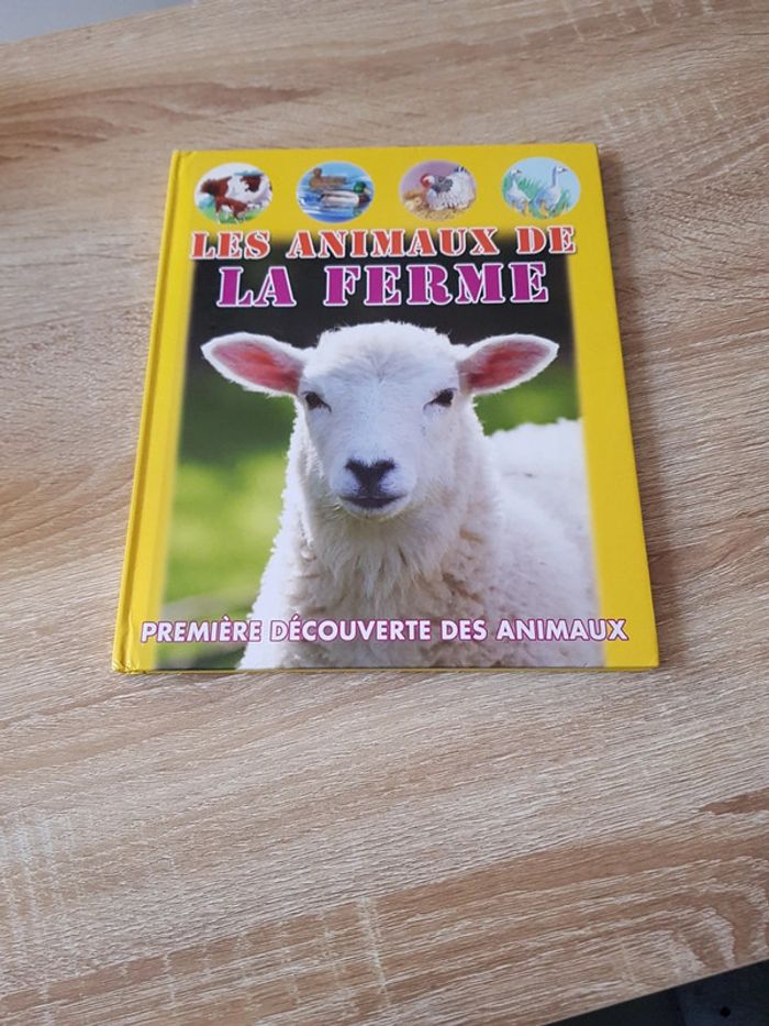 Livre les animaux de la ferme