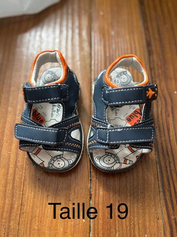 nu pied taille 19