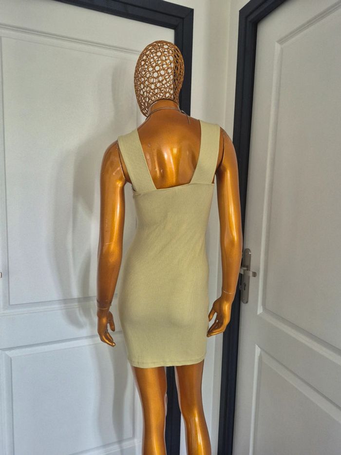 Robe Courte Femme Vert Clair - photo numéro 2