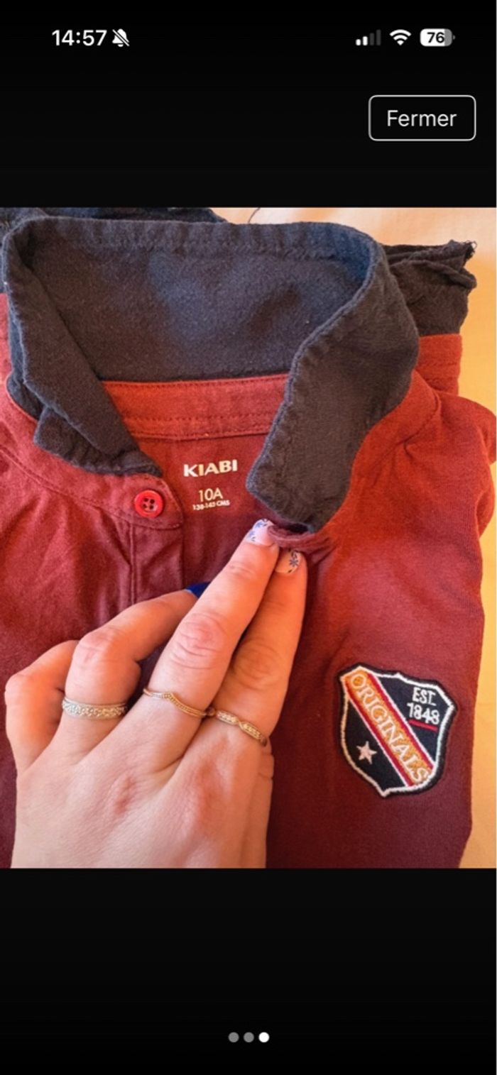 Polo manches longues - photo numéro 3