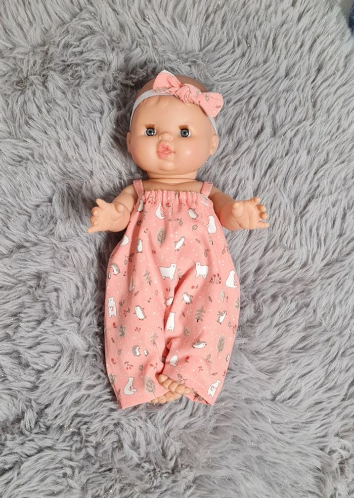 Salopette pour minikane ou paola reina 34cm - photo numéro 2