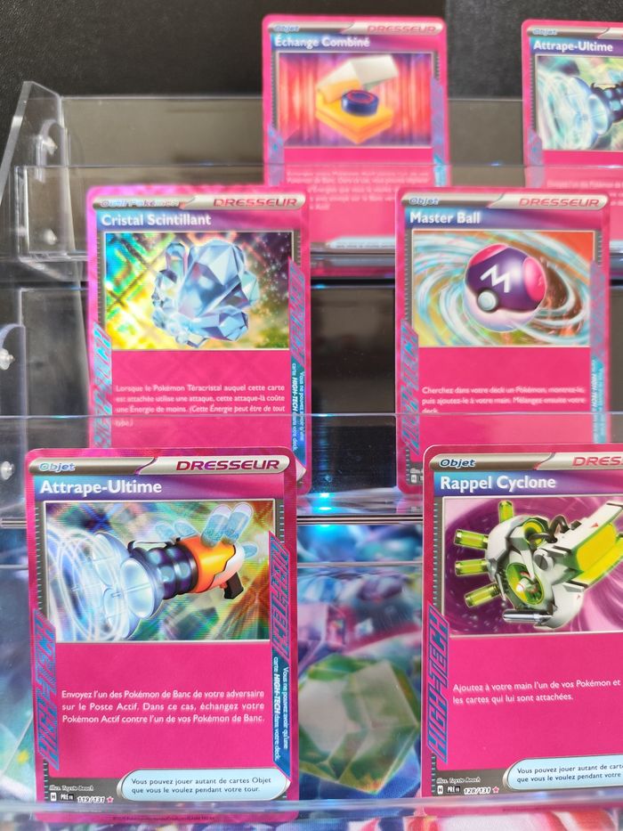 Lot de 8 cartes Pokémon neuves 🇨🇵 High-tech - photo numéro 2