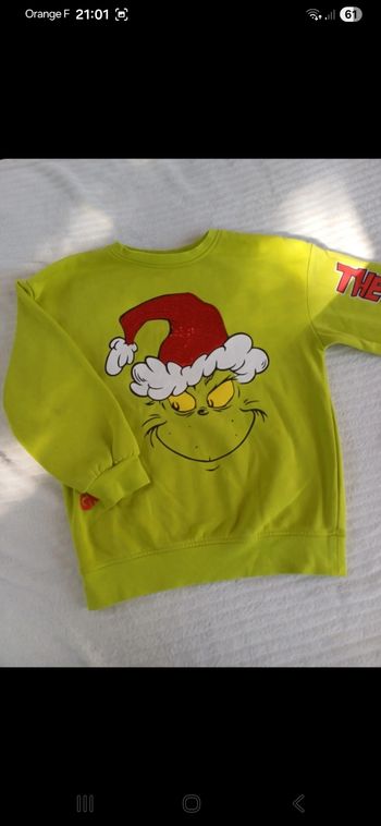 Sweat garçon taille 8 ans