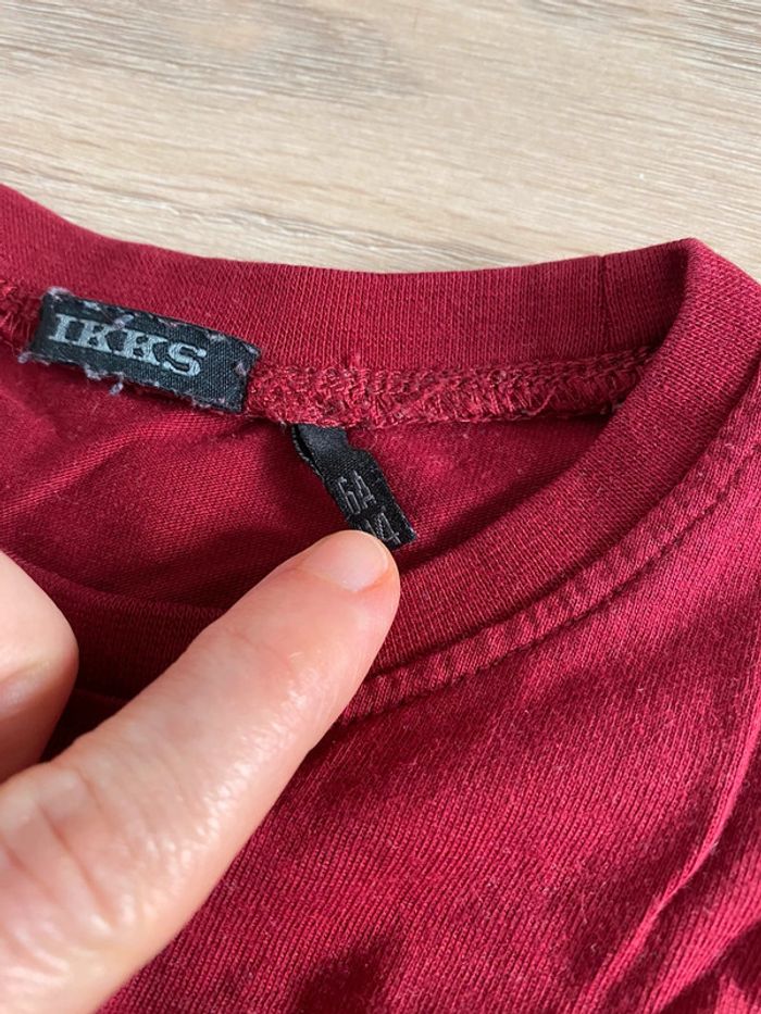 Lot de 2 t shirts 6 ans IKKS et okaidi très bon etat - photo numéro 3