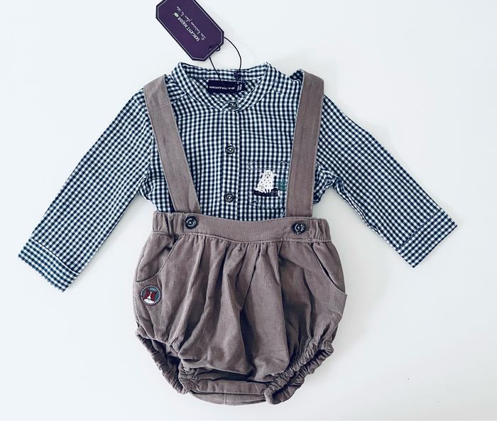 Ensemble salopette bloomer et chemise Sergent Major - photo numéro 9