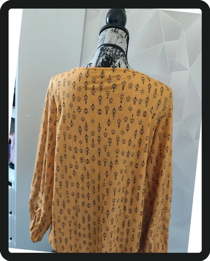 Blouse moutarde - photo numéro 4