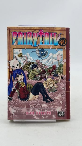Livre Manga Fairy Tail N•40 Pika Édition