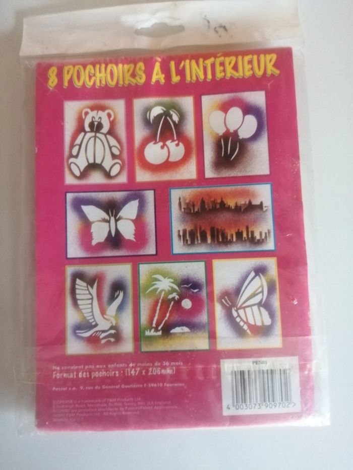 🌸Lot de 8 pochoirs Neufs 🌸 - photo numéro 2