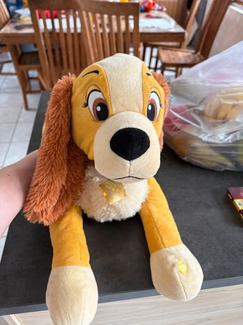 Peluche la belle effet sonore