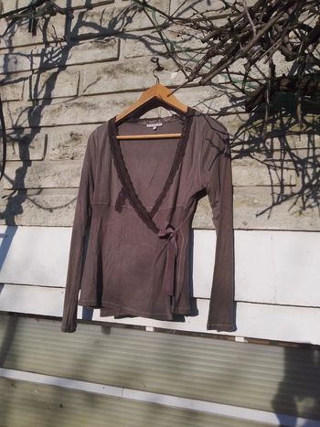Blouse manches courtes femme