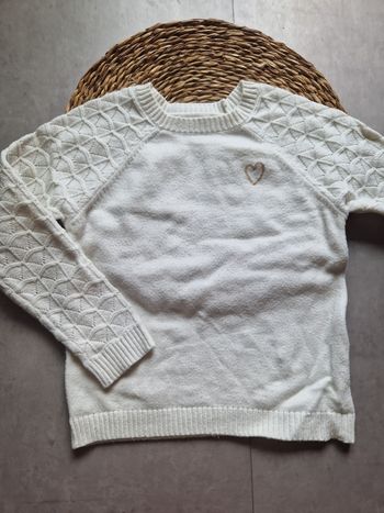 Pull léger ecru