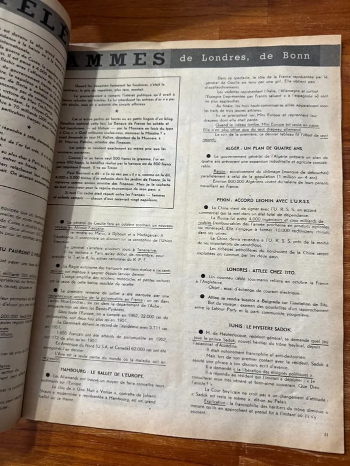 Livre, Paris-Match, numéro 226 juillet 1953 - photo numéro 6