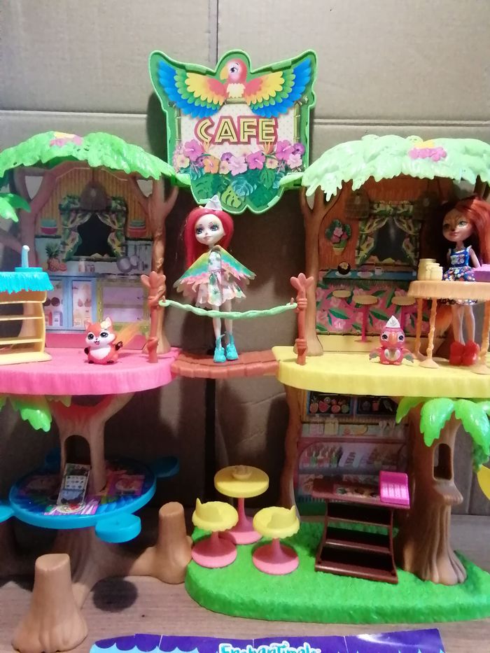 Maison de poupée Enchantimals - Le café de la jungle - photo numéro 3