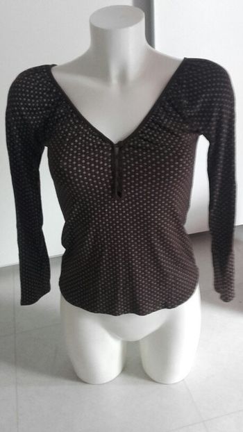 Top vintage manches longues neuf