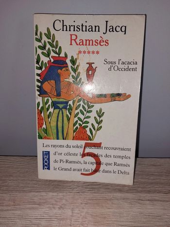 Livre Christian Jacq ramsès 5