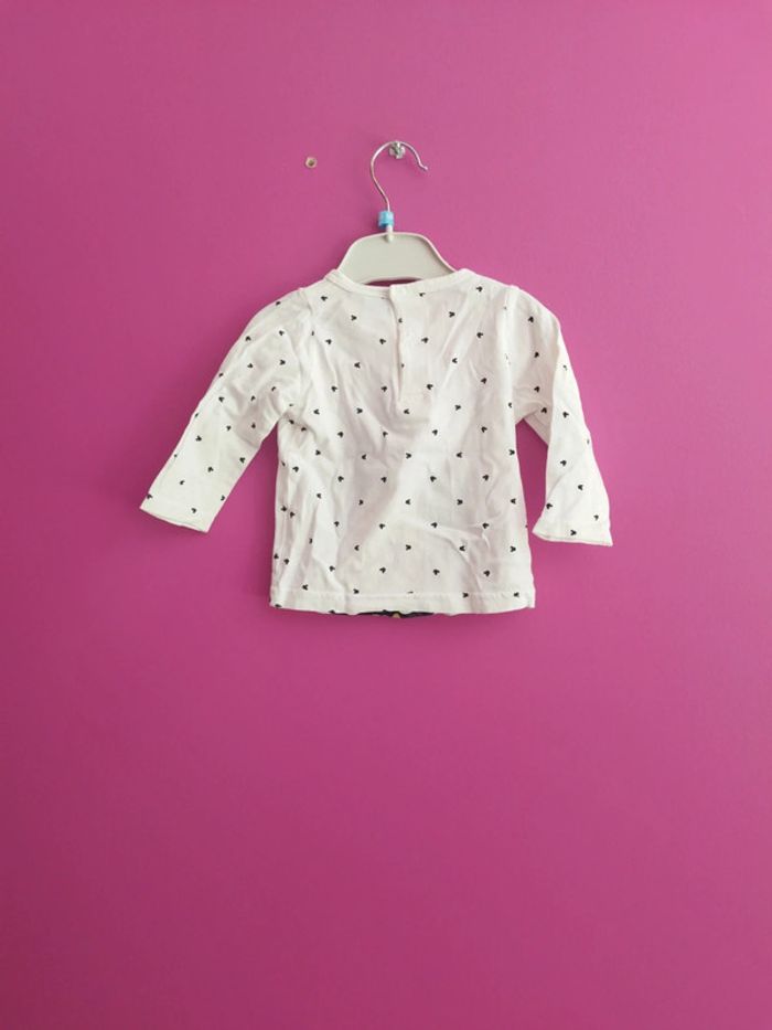 Tee-shirt manches longues garçon mickey Disney taille 3 mois b6 - photo numéro 4