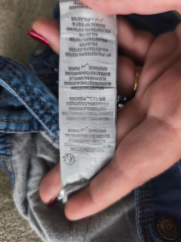 Salopette souple effet jean denim - photo numéro 4