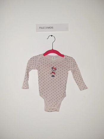 Body fille Minnie
