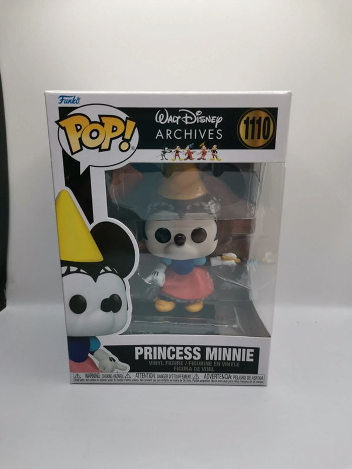 Figurine pop funko edition Walt Disney archives princess Minnie 1110 neuf
