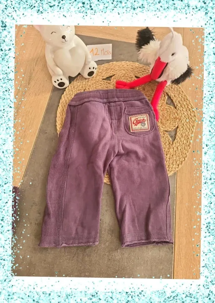 Lot pantalons 12 mois - photo numéro 4