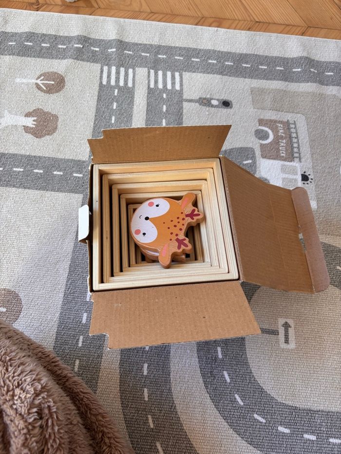 Cubes en bois animaux Vertbaudet - photo numéro 3