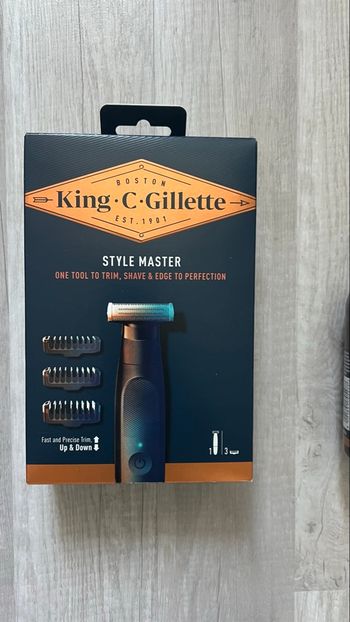 Tondeuse à barbe King gilette